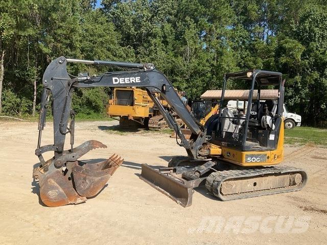 John Deere 50G Beltegraver