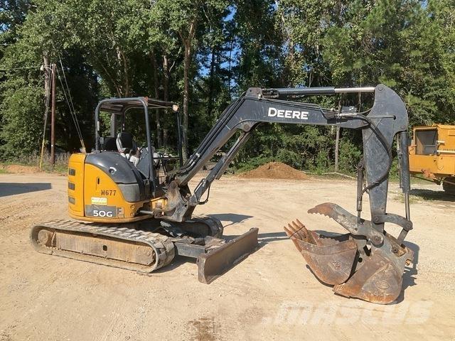 John Deere 50G Beltegraver