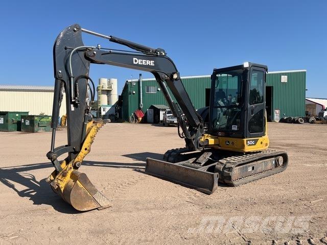 John Deere 50G Beltegraver