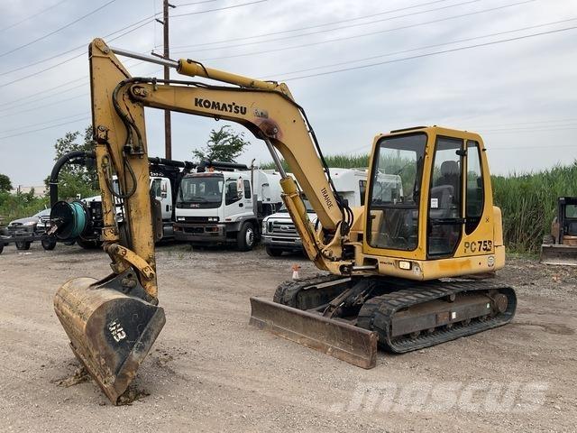 Komatsu PC75R Beltegraver