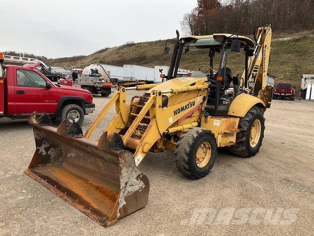 Komatsu WB140 Traktorgravere