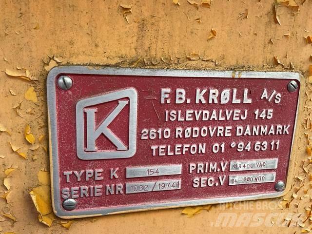 Kroll K154 Bygge- og tårnkraner