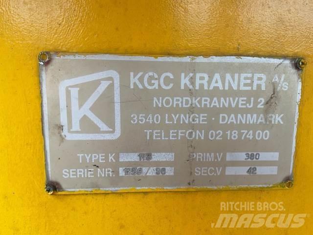Kroll K175 Bygge- og tårnkraner