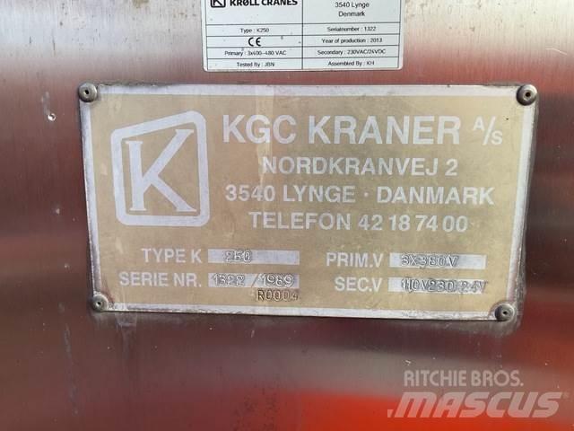 Kroll K250 Bygge- og tårnkraner