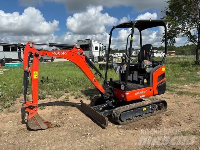 Kubota KX018-4 Beltegraver