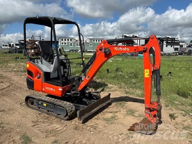 Kubota KX018-4 Beltegraver