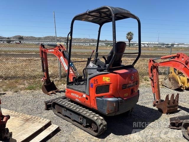 Kubota KX018-4 Beltegraver