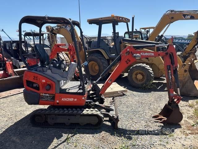 Kubota KX018-4 Beltegraver
