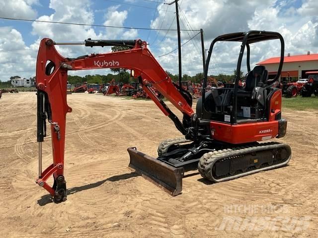 Kubota KX033-4 Beltegraver