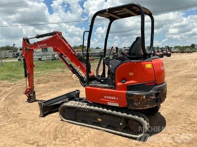 Kubota KX033-4 Beltegraver