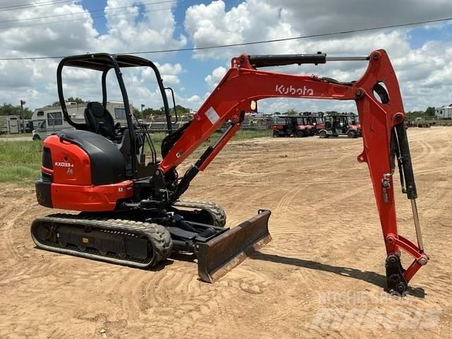 Kubota KX033-4 Beltegraver