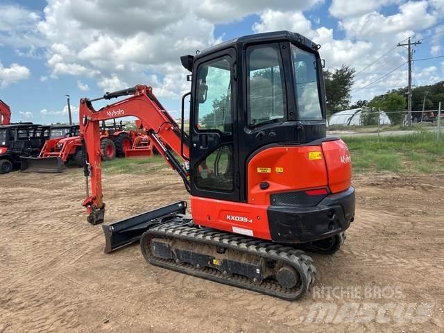Kubota KX033-4 Beltegraver