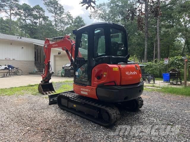 Kubota KX040-4 Beltegraver