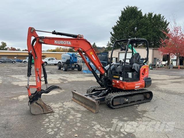 Kubota KX040-4 Beltegraver