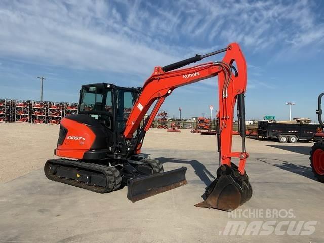 Kubota KX057-5 Beltegraver