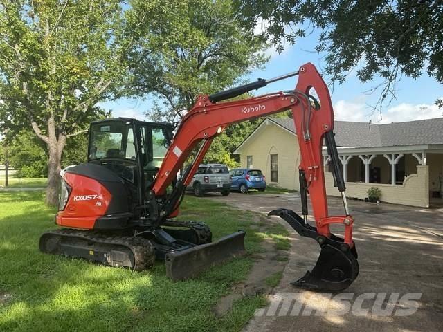 Kubota KX057-5 Beltegraver