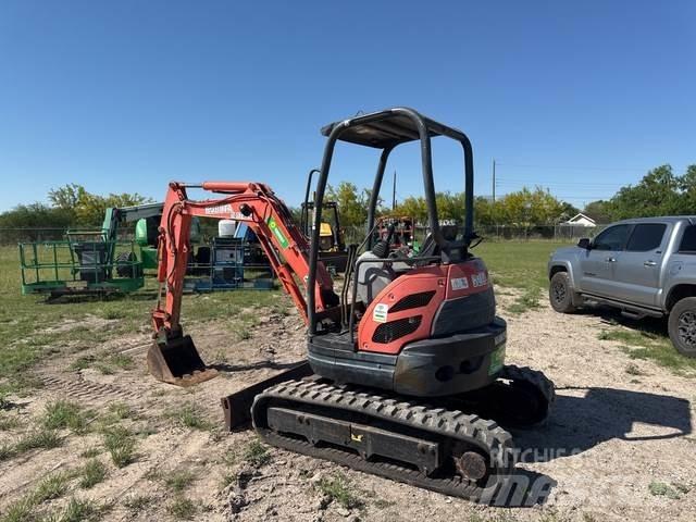 Kubota U25 Beltegraver