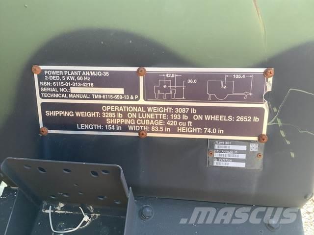  Libby MEP-802A Diesel Generatorer