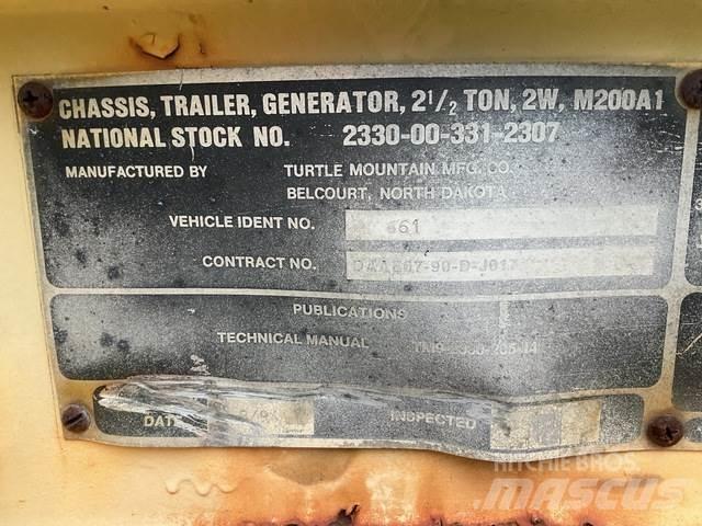  Libby MEP-805A Diesel Generatorer