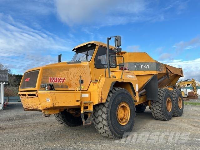 Moxy MT 41 Rammestyrte Dumpere