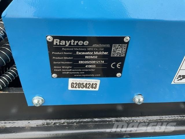  Raytree REDM32 Andre Jordforbedrings maskiner og ekstrautstyr