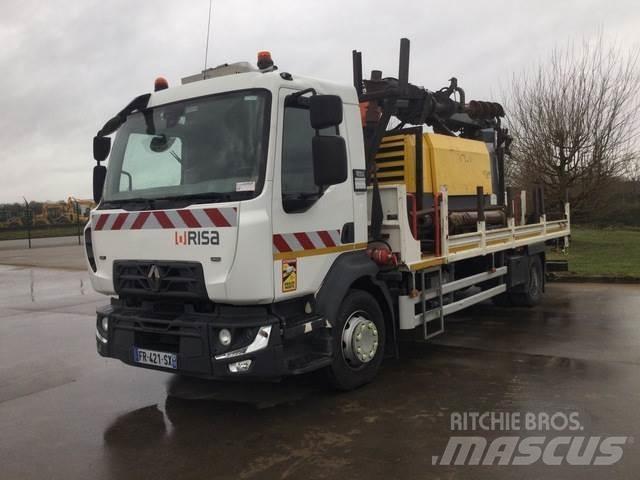 Renault D250 Borrigg lastebilmontert