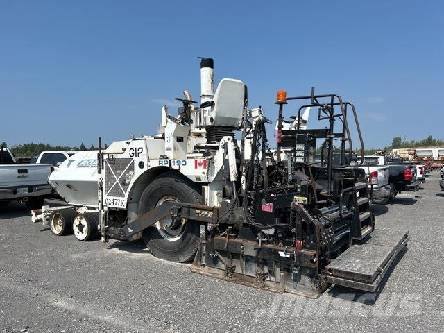 Roadtec RP-190 Asfaltutleggere
