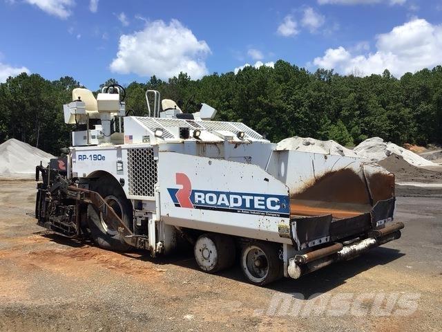 Roadtec RP190E Asfaltutleggere