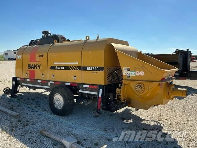 Sany HBT80C Betongpumpe biler