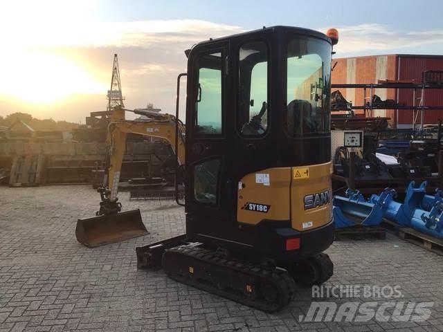 Sany SY18C Minigravere <7t