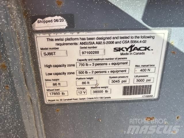 SkyJack SJ86T Anlegg - Annet