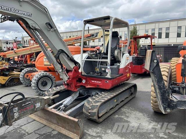 Takeuchi TB260 Beltegraver