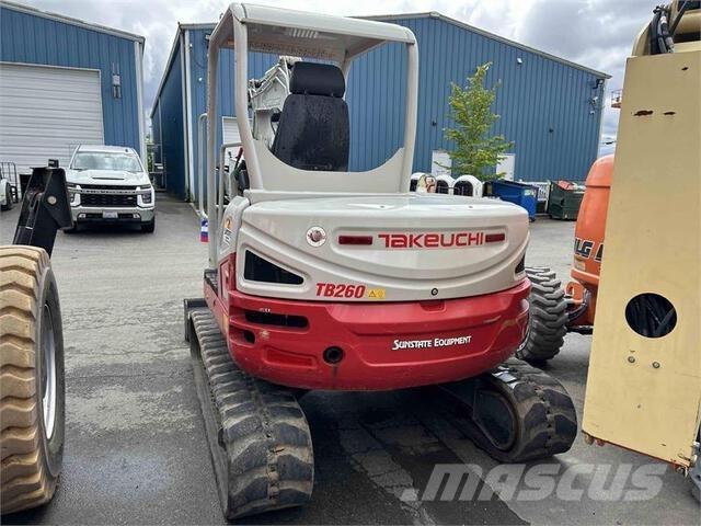 Takeuchi TB260 Beltegraver
