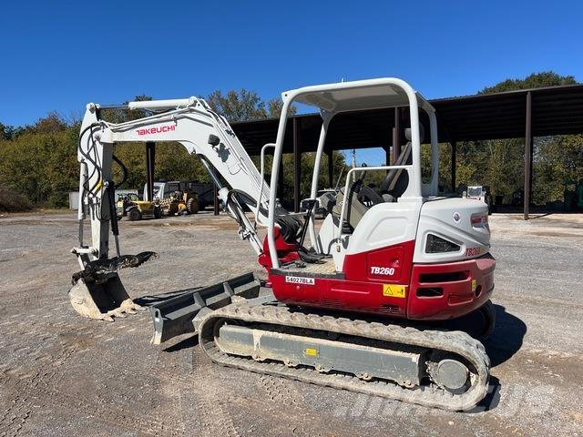Takeuchi TB260 Beltegraver