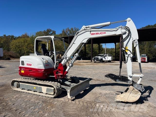 Takeuchi TB260 Beltegraver