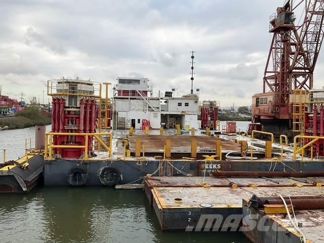  Tidewater Arbeidsbåter, lektere og pontonger