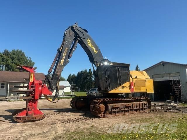 Tiger Cat 870 Feller bunchers