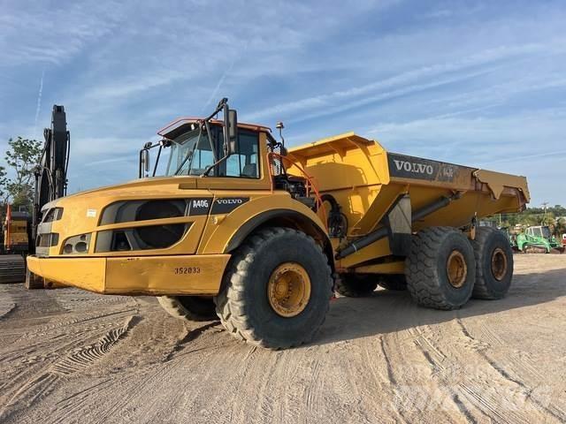 Volvo A40G Rammestyrte Dumpere
