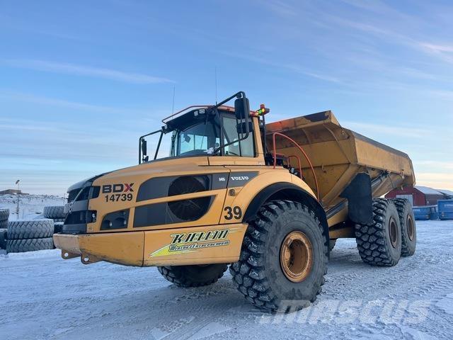 Volvo A40G Rammestyrte Dumpere