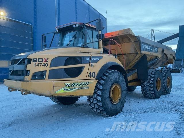 Volvo A40G Rammestyrte Dumpere