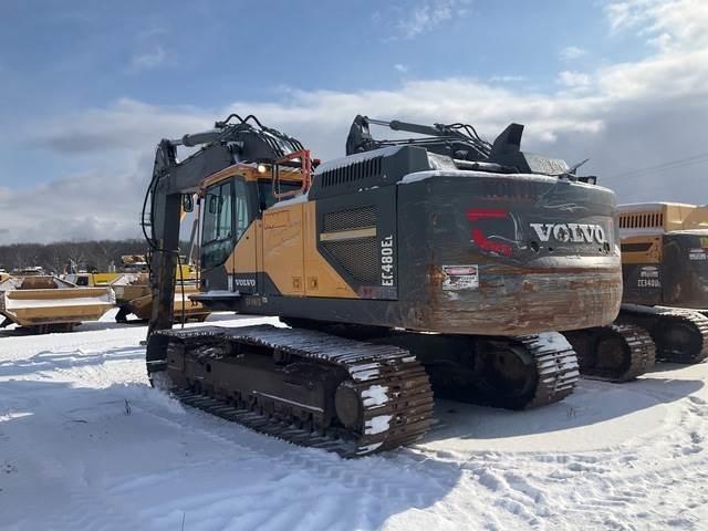 Volvo EC480EL Beltegraver
