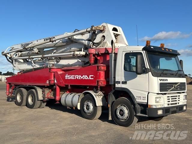 Volvo FM12 Betongpumpe biler