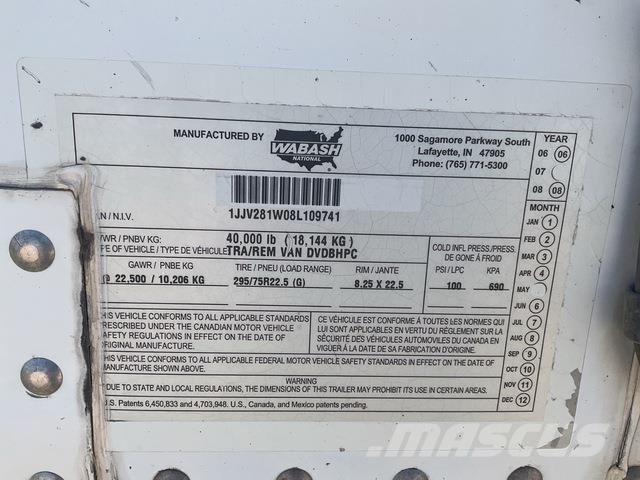 Wabash DVDBHPC Skappåbygg