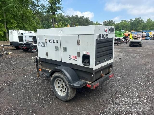 Wacker G25 Diesel Generatorer