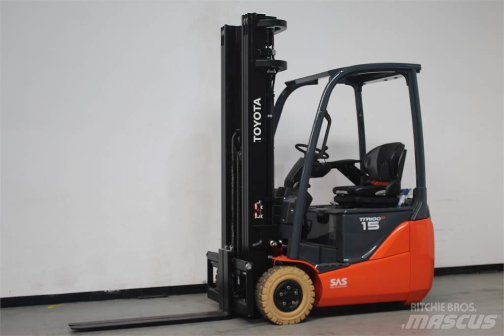Toyota 8FBE15T Elektriske trucker