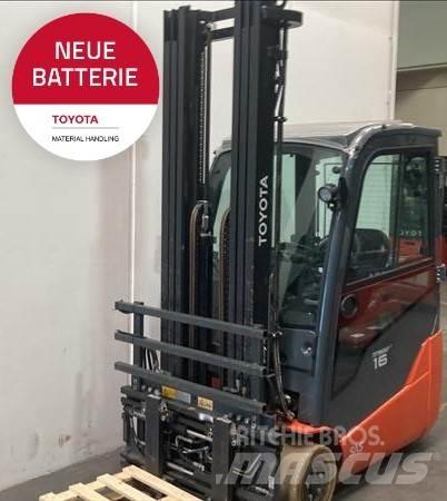 Toyota 8FBE16T Elektriske trucker