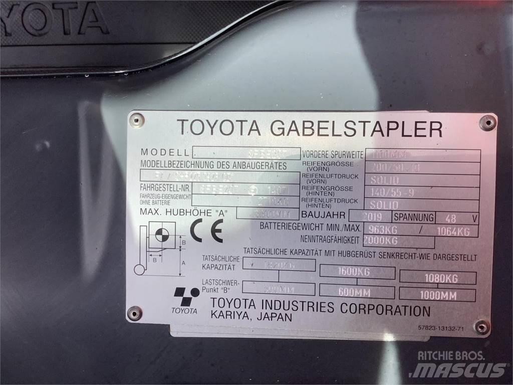 Toyota 8FBE20T Elektriske trucker
