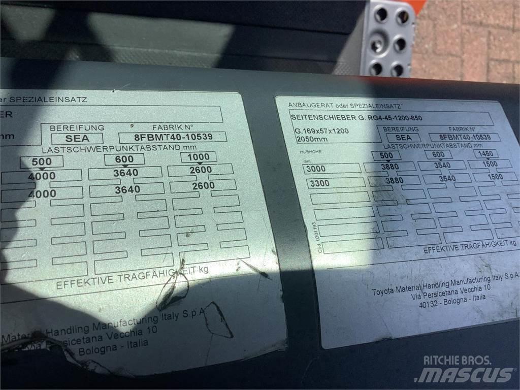 Toyota 8FBMT40 Elektriske trucker