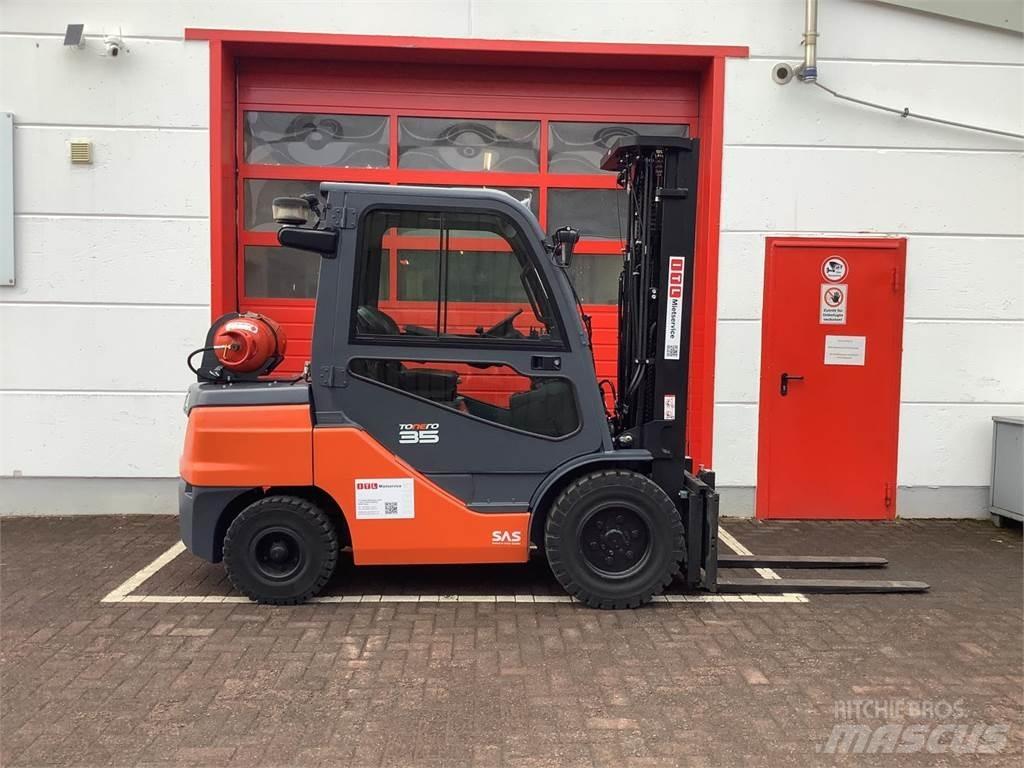 Toyota 8FGJF35 Propan trucker