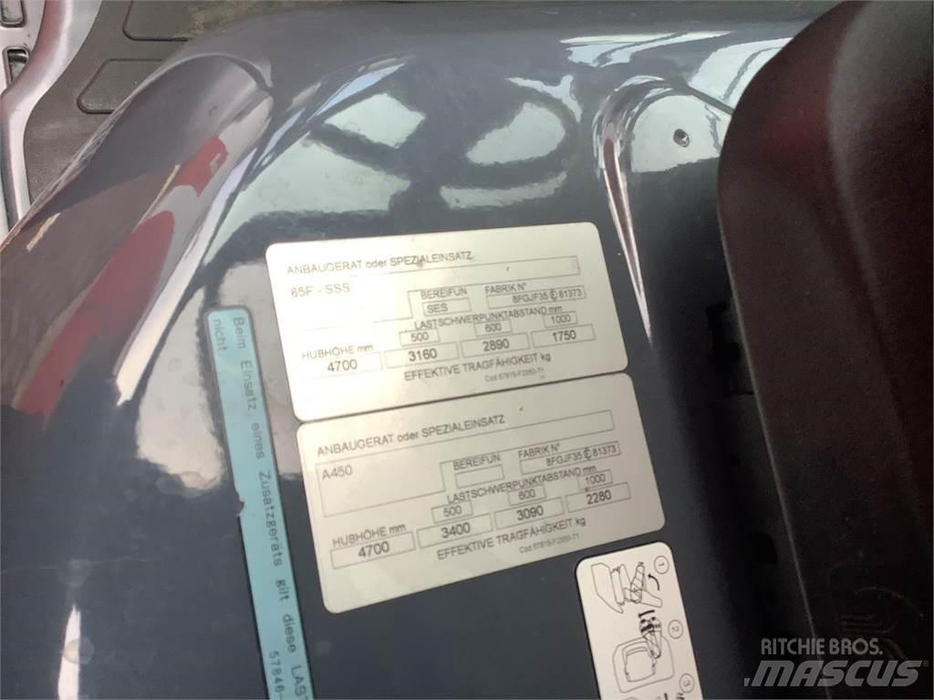 Toyota 8FGJF35 Propan trucker